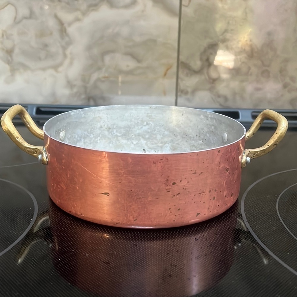 1.5QT Centuria Baumlin Vintage French Copper Pot
